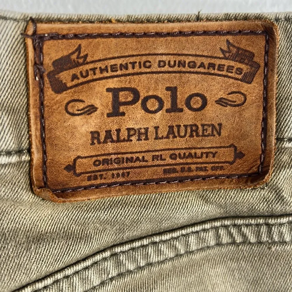 Vintage POLO RALPH LAUREN Cargo Utility Pants - Rare‎ Color - Sz 33x32 - EUC
